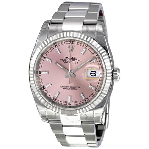 pink rolex oyster perpetual datejust|rolex datejust 36mm pink.